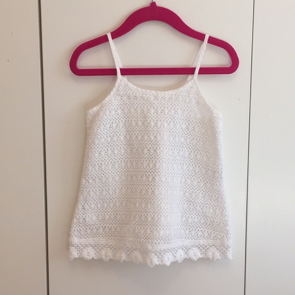 Crotchet lined tank top